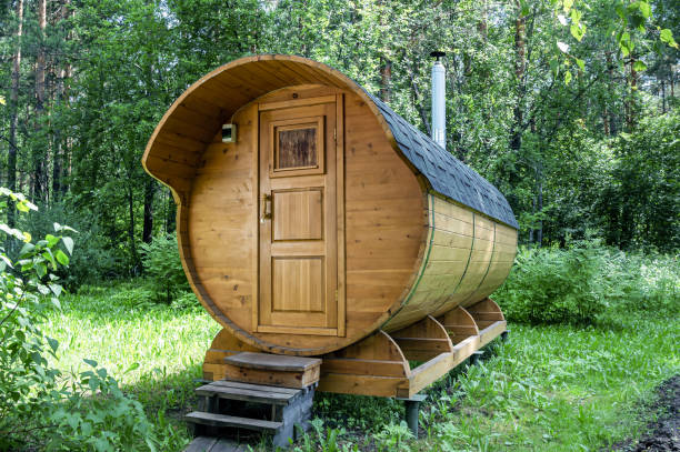 Outdoor Sauna Cabin Placeholder